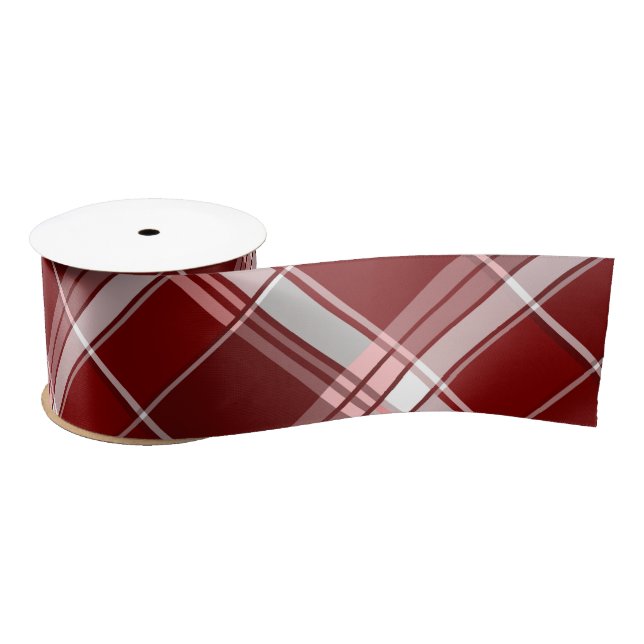 Geometrical Square Abstraction 7 Satin Ribbon (Spool)
