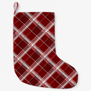 Geometrical Square Abstraction 7 Small Christmas Stocking