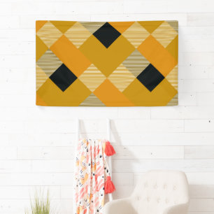 Geometrical Square Abstraction 9 Banner