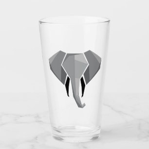 Geometrics Elephant Head Glass