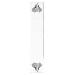 Geometrics Elephant Head  Medium Table Runner