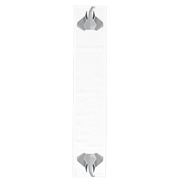 Geometrics Elephant Head  Medium Table Runner (Front)
