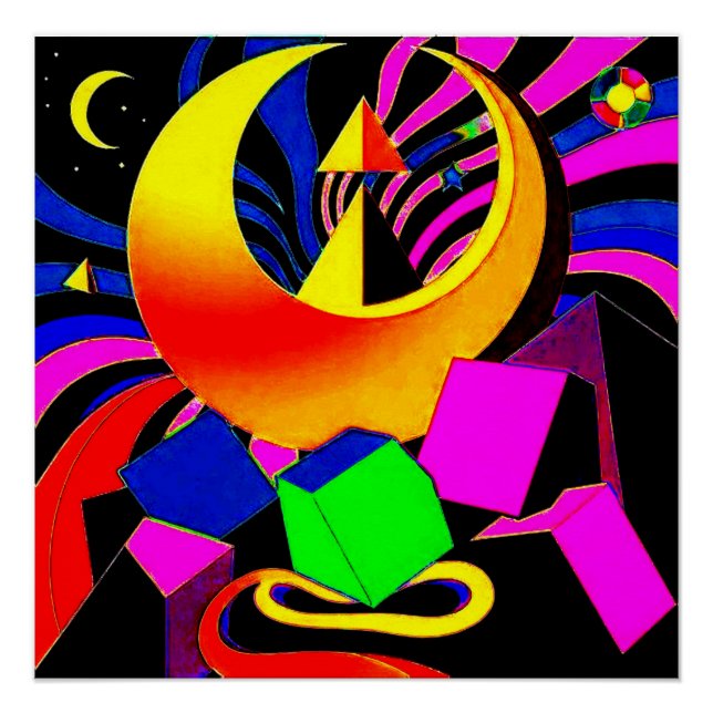 Geometrika Psychedelika 1 Poster (Front)