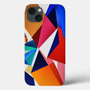 Geometrisches Abstrackt iPhone 13 Case