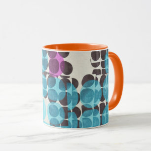 geometrisches  dots muster  mug