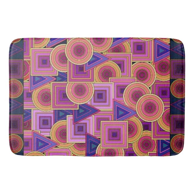 Geometry Bath Mat (Front)