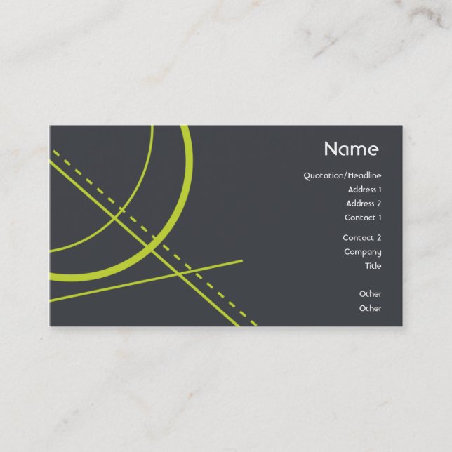 Geometry - Business Card (Front)