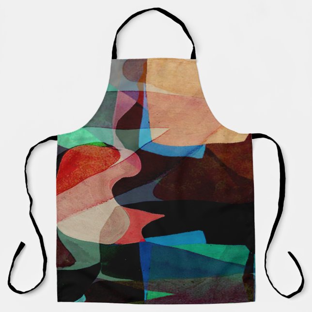 Geometry Classic: Textured Pattern Design. Apron (Front)