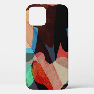 Geometry Classic: Textured Pattern Design. iPhone 12 Case