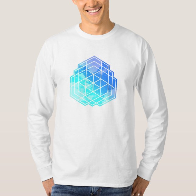 Geometry Clouds T-Shirt (Front)