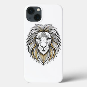Geometry Lion Mandala Lion King iphone case