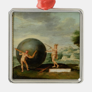 Geometry Metal Tree Decoration