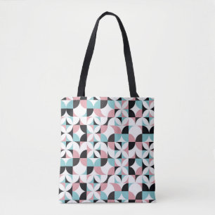 Geometry minimalistic seamless pattern tote bag