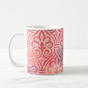 Geometry modern repeat pattern with texturesabstra coffee mug