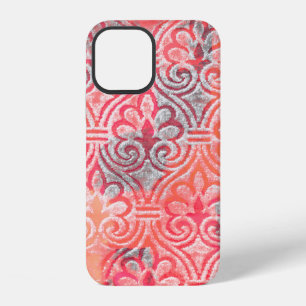 Geometry modern repeat pattern with texturesabstra iPhone 12 case