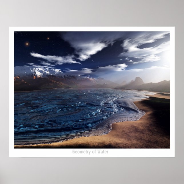 Geometry of Water Poster (Front)