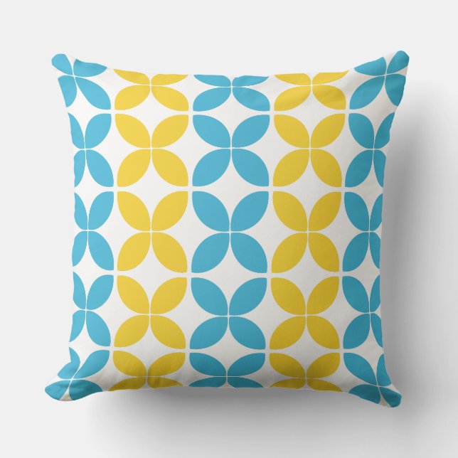 geometry pattern pillow ; home decor (Front)
