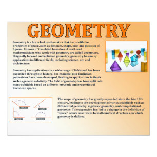 Geometry Photo Print