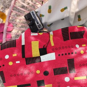 Geometry Polka Stripes Bath Towel Set