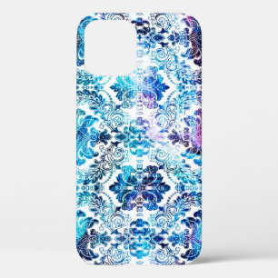 Geometry repeat pattern with texture backgroundabs iPhone 12 case