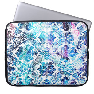 Geometry repeat pattern with texture backgroundabs laptop sleeve