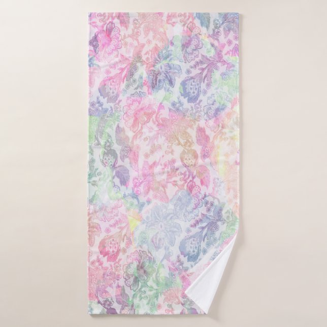Geometry texture classic modern repeat patternpatt bath towel (Bath Towel)