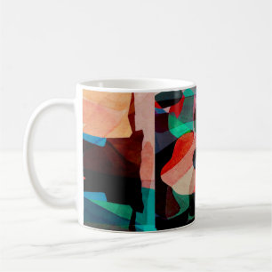 Geometry texture paint classic pattern coffee mug