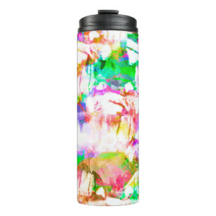 Geometry texture repeat classic patternabstract, a thermal tumbler