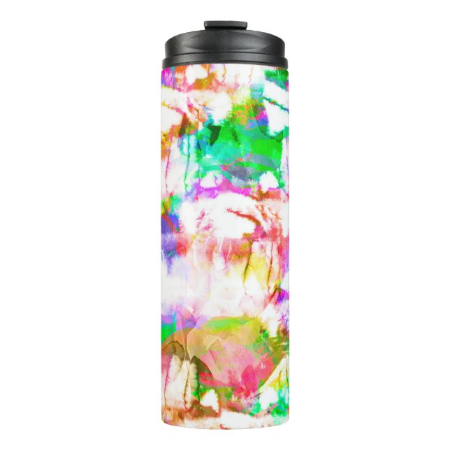 Geometry texture repeat classic patternabstract, a thermal tumbler (Front)