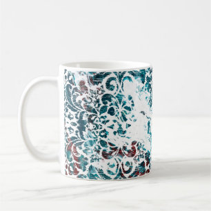 Geometry texture repeat classic patternabstract,am coffee mug