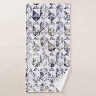 Geometry texture repeat classic patternabstract,ar bath towel
