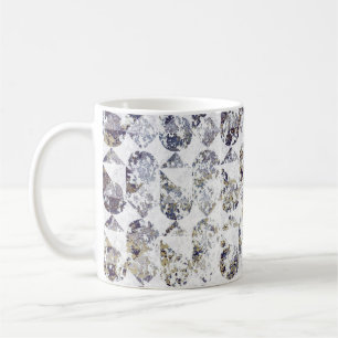 Geometry texture repeat classic patternabstract,ar coffee mug