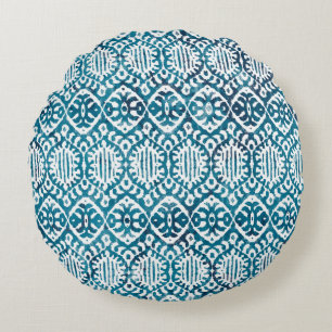 Geometry texture repeat creative modern patternwat round cushion