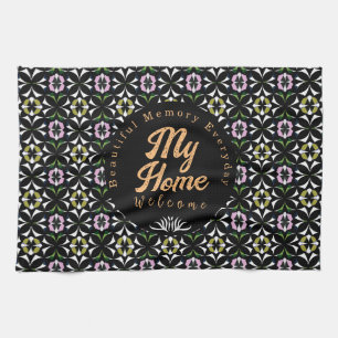 Geometry Tile Tea Towel