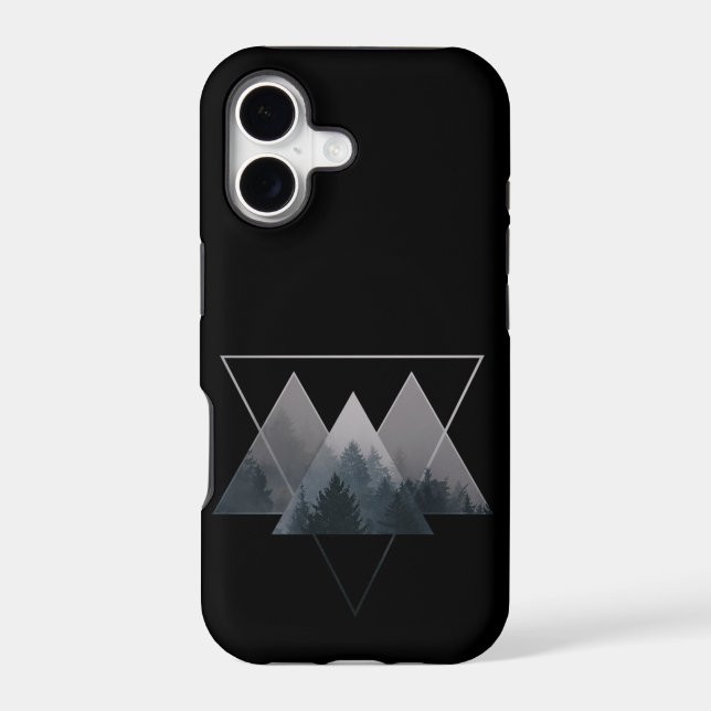 Geometry Triangles Misty Fores (Back)