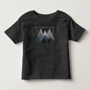 Geometry Triangles Misty Fores Toddler T-Shirt