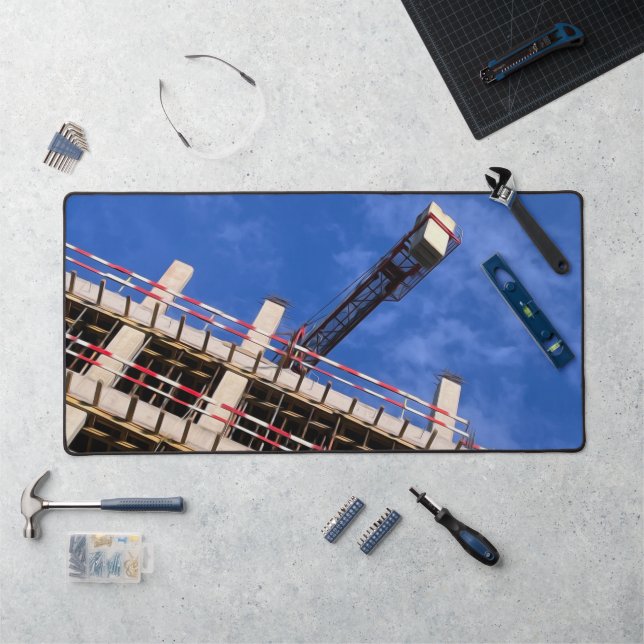 Geometry up in the air desk mat (Workstation)