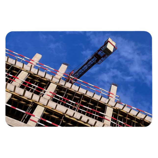 Geometry up in the air magnet (Horizontal)