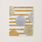 geomtry art,modern,trendy,gold,silver,big polka do