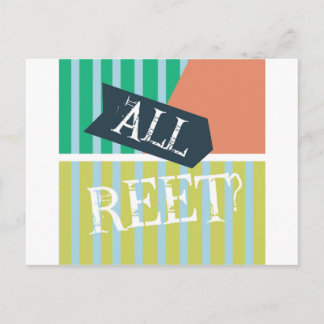 Geordie Card - All Reet?