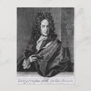 Georg Ernest Stahl Postcard