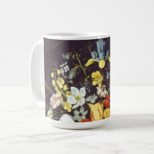 Georg Flegel Big piece of flowers (in niche) Coffee Mug