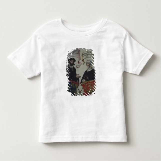 Georg Fugger his wife Regina Imhoff, 'Geheim Toddler T-Shirt (Front)