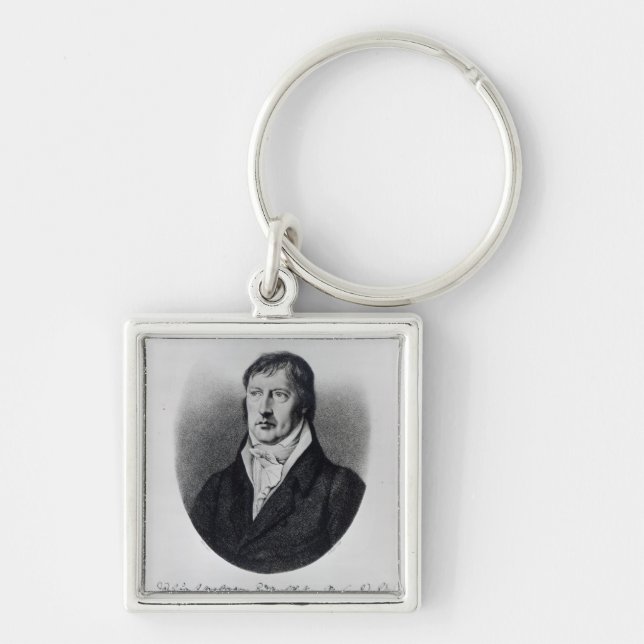 Georg Wilhelm Friedrich Hegel Key Ring (Front)