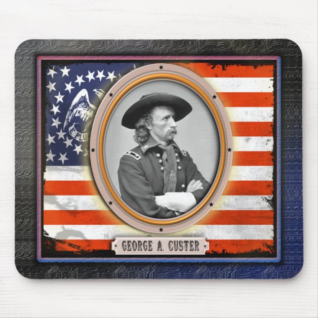 George A. Custer Mousepad (Front)