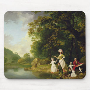 George and Mary Browne with their Five Elder Child Mouse Pad