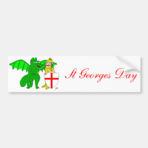 George and the Dragon Bumper Sticker