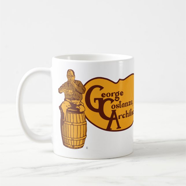 George Architect Classic Mug, 11 oz Coffee Mug (Left)