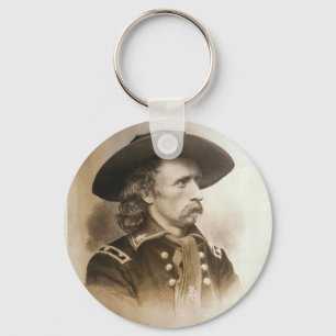 George Armstrong Custer circa 1860s Key Ring