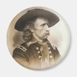 George Armstrong Custer circa 1860s Magnet
